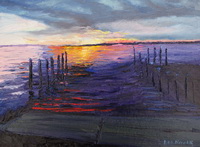 thumbnail image of painting "Mike's Sunset"