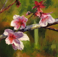 thumbnail image of painting "Peach Blossom Time"