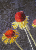image of wildflower painting