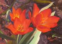 thumbnail of painting Red Tulips