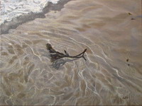 thumbnail image of painting "Seashore Reflections"