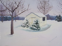 thumbnail image of painting "Snow Drifts"