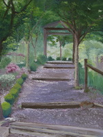 thumbnail image of painting "Up the Garden Path"