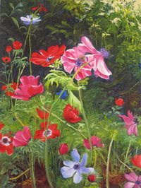 thumbnail of painting "Windflowers"