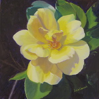 thumbnail image of painting "Yellow Rose of..."